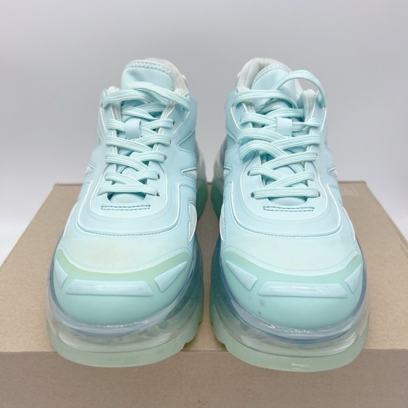 Shoes 53045 Bump Air Platform Sneaker Blue Mint Size EU 39 US 8- 8.5 - Picture 5 of 13